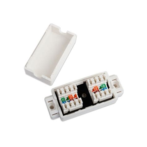 6 way idc junction box|Wirepath™ Cat6 Junction Box with Dual IDC .